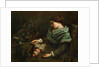 The Sleeping Spinner (La fileuse endormie), 1853 by Anonymous