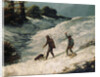 Hunters in the Snow (Chasseurs dans la neige), ca 1864 by Anonymous