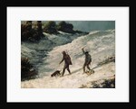Hunters in the Snow (Chasseurs dans la neige), ca 1864 by Anonymous