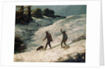 Hunters in the Snow (Chasseurs dans la neige), ca 1864 by Anonymous