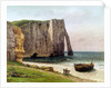 The Cliff at Etrétat, 1869 by Anonymous