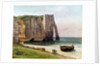 The Cliff at Etrétat, 1869 by Anonymous