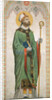 Saint Rupert of Salzburg. Cardboard for the windows of the Chapel of St. Ferdinand, 1842 by Anonymous
