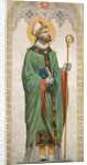 Saint Rupert of Salzburg. Cardboard for the windows of the Chapel of St. Ferdinand, 1842 by Anonymous