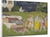 Krishna and the Call of the Flute, c. 1790 by Anonymous