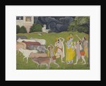 Krishna and the Call of the Flute, c. 1790 by Anonymous