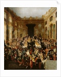 Court Banquet to celebrate the Engagement of Archduchess Marie Christine to Prince Albert of Saxony, by Anonymous