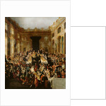 Court Banquet to celebrate the Engagement of Archduchess Marie Christine to Prince Albert of Saxony, by Anonymous