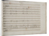 The autograph manuscript: Le nozze di Figaro, Opera buffa in four acts, 1785 by Anonymous