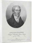 Portrait of the opera singer Ludwig Fischer, by Anonymous