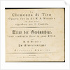 La clemenza di Tito. The first edition of the vocal score, 1795 by Anonymous
