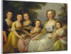 Portrait of Countess Anna Stepanovna Protasova with her Nices, 1788 by Anonymous