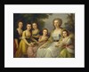 Portrait of Countess Anna Stepanovna Protasova with her Nices, 1788 by Anonymous