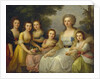 Portrait of Countess Anna Stepanovna Protasova with her Nices, 1788 by Anonymous