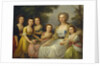 Portrait of Countess Anna Stepanovna Protasova with her Nices, 1788 by Anonymous