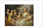 Portrait of Countess Anna Stepanovna Protasova with her Nices, 1788 by Anonymous