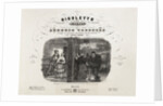 Cover of the first edition of the vocal score of opera Rigoletto by Giuseppe Verdi, 1852 by Anonymous