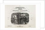 Cover of the first edition of the vocal score of opera Rigoletto by Giuseppe Verdi, 1852 by Anonymous