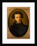 Portrait of the poet Alexander Sergeyevich Pushkin, Second quarter of the 19th cen by Anonymous
