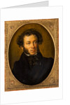 Portrait of the poet Alexander Sergeyevich Pushkin, Second quarter of the 19th cen by Anonymous