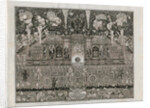 Fireworks for Charles VI on October 1, 1731 in Braunschweig, 1731 by Anonymous