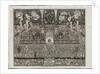 Fireworks for Charles VI on October 1, 1731 in Braunschweig, 1731 by Anonymous