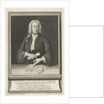 Portrait of the Composer Jacob Nozeman, 1745 by Anonymous
