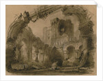 Set design for opera Macbeth by Giuseppe Verdi. Paris, Théâtre-Lyrique, 21.04.1865, 1865 by Anonymous