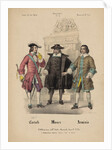 Costume design for the opera I masnadieri by Giuseppe Verdi, 1847-1848 by Anonymous