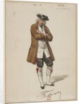 Costume design for the opera Louise Miller by Giuseppe Verdi, Paris Opéra, 02.02.1853, 1853 by Anonymous