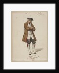 Costume design for the opera Louise Miller by Giuseppe Verdi, Paris Opéra, 02.02.1853, 1853 by Anonymous