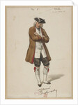 Costume design for the opera Louise Miller by Giuseppe Verdi, Paris Opéra, 02.02.1853, 1853 by Anonymous