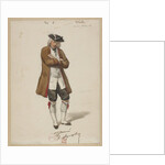 Costume design for the opera Louise Miller by Giuseppe Verdi, Paris Opéra, 02.02.1853, 1853 by Anonymous