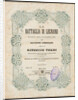 Cover of the vocal score of opera La battaglia di Legnano by Giuseppe Verdi, 1860 by Anonymous