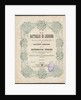 Cover of the vocal score of opera La battaglia di Legnano by Giuseppe Verdi, 1860 by Anonymous