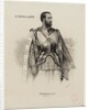 Enrico Tamberlik as Otello in opera Otello by Giuseppe Verdi, 1868-1870 by Anonymous