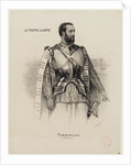 Enrico Tamberlik as Otello in opera Otello by Giuseppe Verdi, 1868-1870 by Anonymous