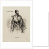 Enrico Tamberlik as Otello in opera Otello by Giuseppe Verdi, 1868-1870 by Anonymous