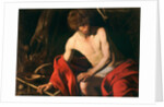 Saint John the Baptist in the Wilderness, ca 1604 by Anonymous