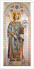 Saint Louis IX of France. Cardboard for the windows of the Chapel of St. Ferdinand, 1842 by Anonymous