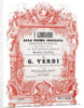 Cover of the vocal score of opera I Lombardi alla prima crociata by Giuseppe Verdi, 1861 by Anonymous