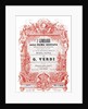 Cover of the vocal score of opera I Lombardi alla prima crociata by Giuseppe Verdi, 1861 by Anonymous