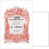 Cover of the vocal score of opera I Lombardi alla prima crociata by Giuseppe Verdi, 1861 by Anonymous