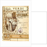 Cover of the vocal score of opera La Traviata by Giuseppe Verdi, 1853 by Anonymous