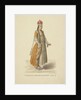 Kazan Tatar Girl in Fur Coat of 1830 by Anonymous