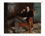 Portrait of Robert Louis Stevenson, 1887 by Anonymous
