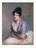 Portrait of Elizabeth Lily Millet, née Merrill, ca 1885 by Anonymous