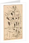Dynamic figure. From: On New Systems in Art, 1911 by Anonymous