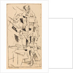 Dynamic figure. From: On New Systems in Art, 1911 by Anonymous