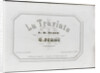 La Traviata: first edition of the original version, 1854 by Anonymous
